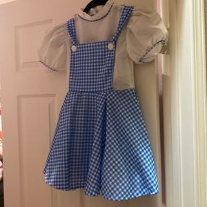 Child size medium Dorothy costume dress